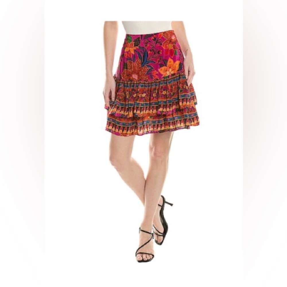 NWT FARM Rio Tropical Tapestry Mini Skirt- XS | PRICE FIRM!